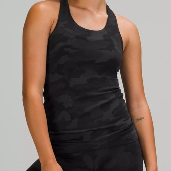 lululemon athletica Tops - Lululemon Cool Racerback II Nulu Heritage 365 Camo Deep Coal Multi size Small